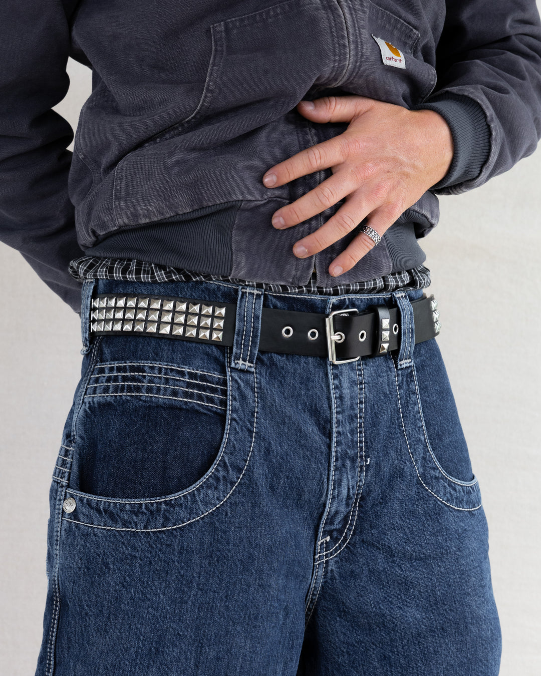 Steel Studded Grid Belt - Rynor