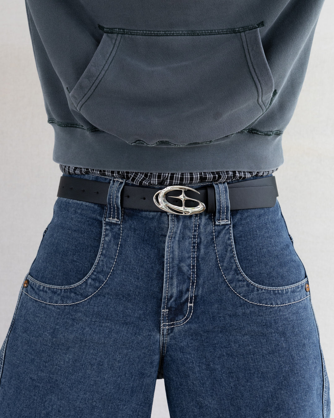 Orbit Chrome Buckle Belt - Rynor
