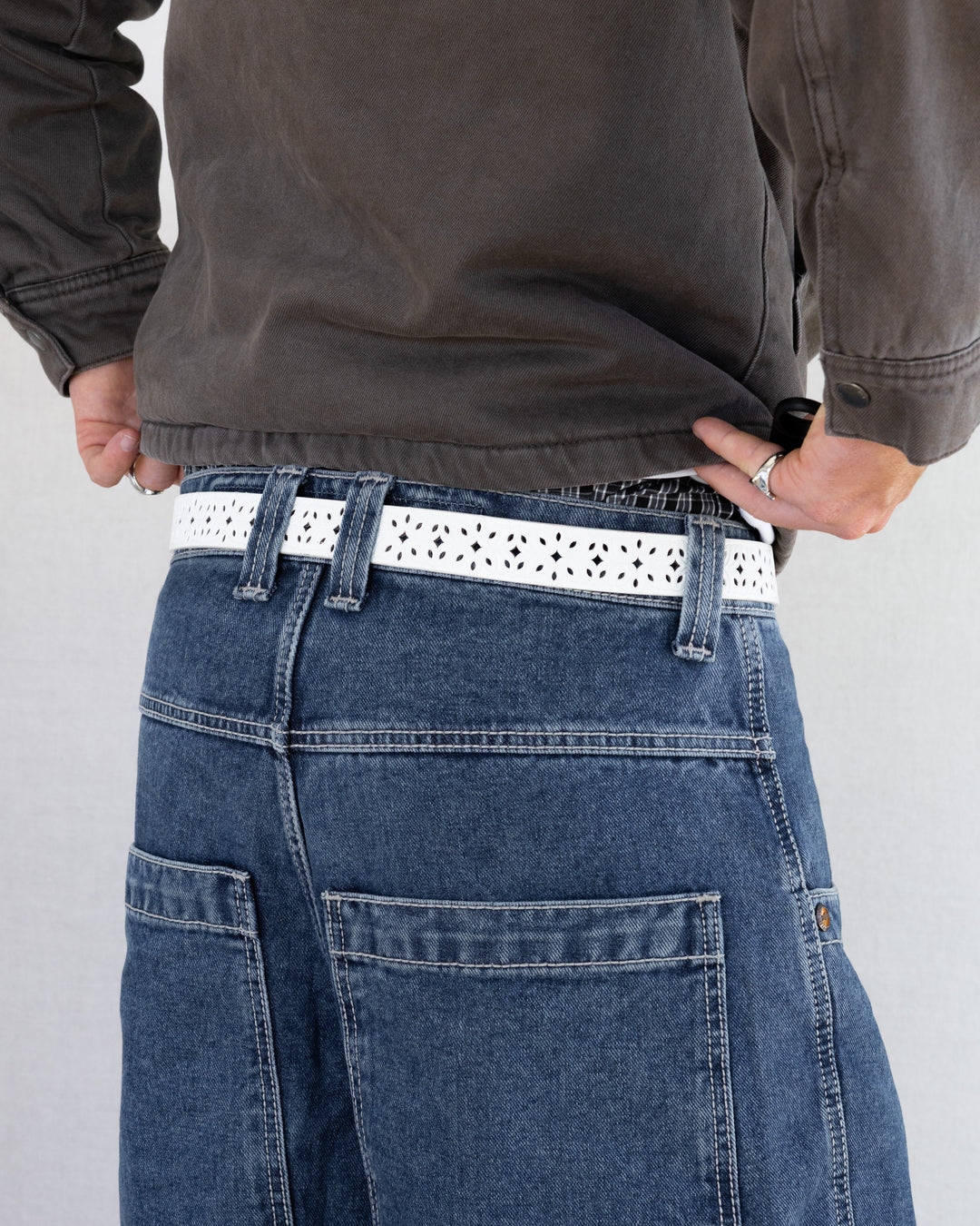 Carved Floral Belt - Rynor