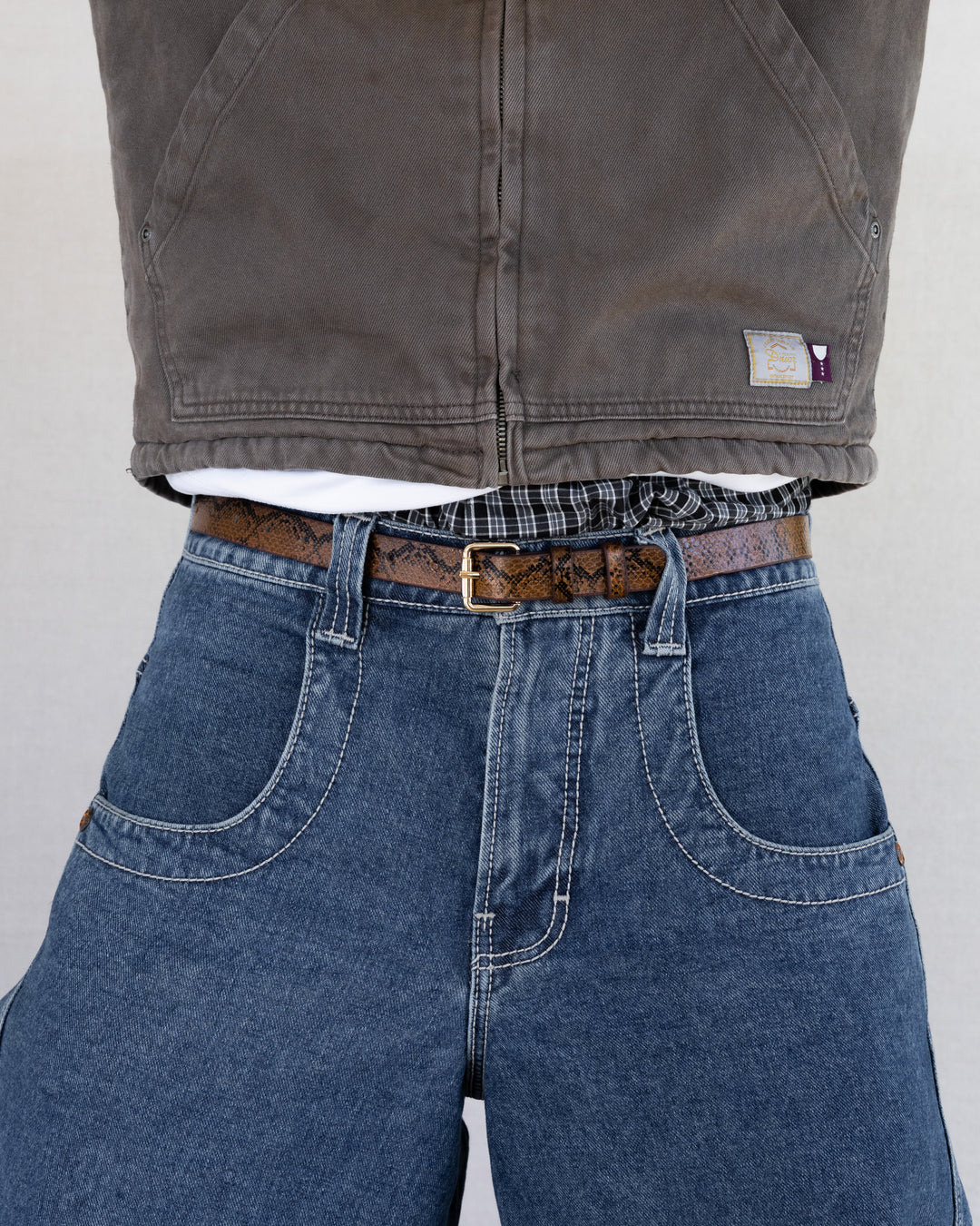 Viper Skin Belt
