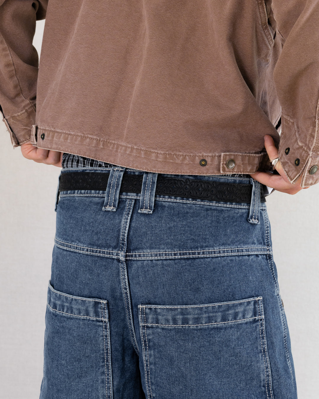 Carved Floral Belt - Rynor