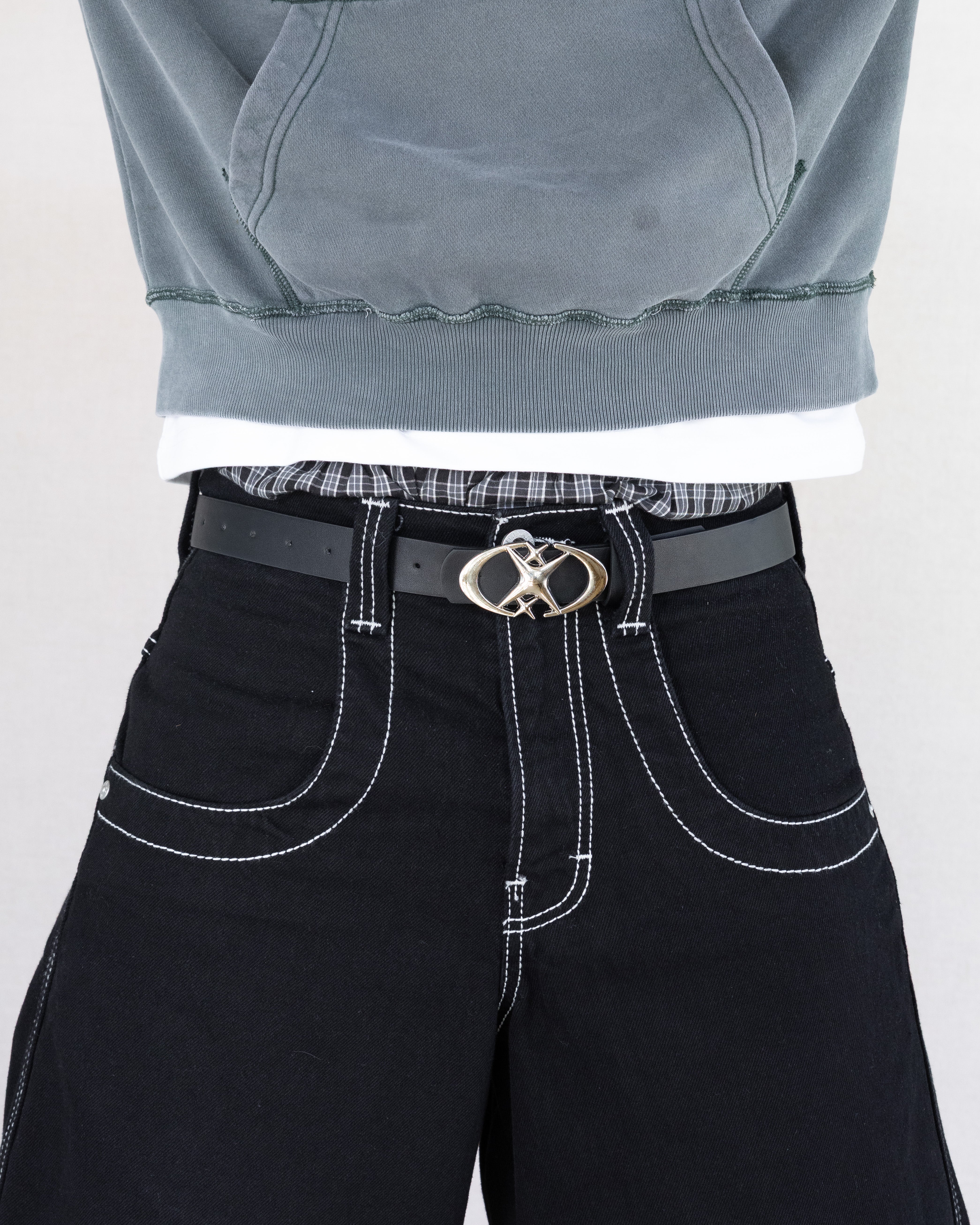 Star Crest Leather Belt - Rynor