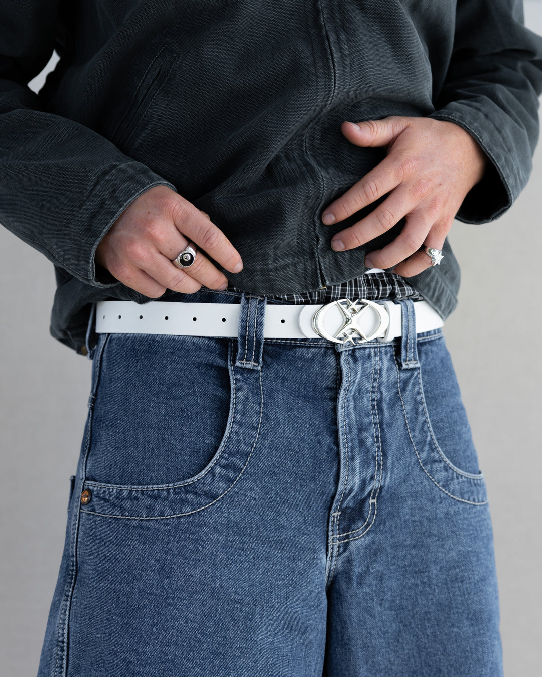 Star Crest Leather Belt - Rynor