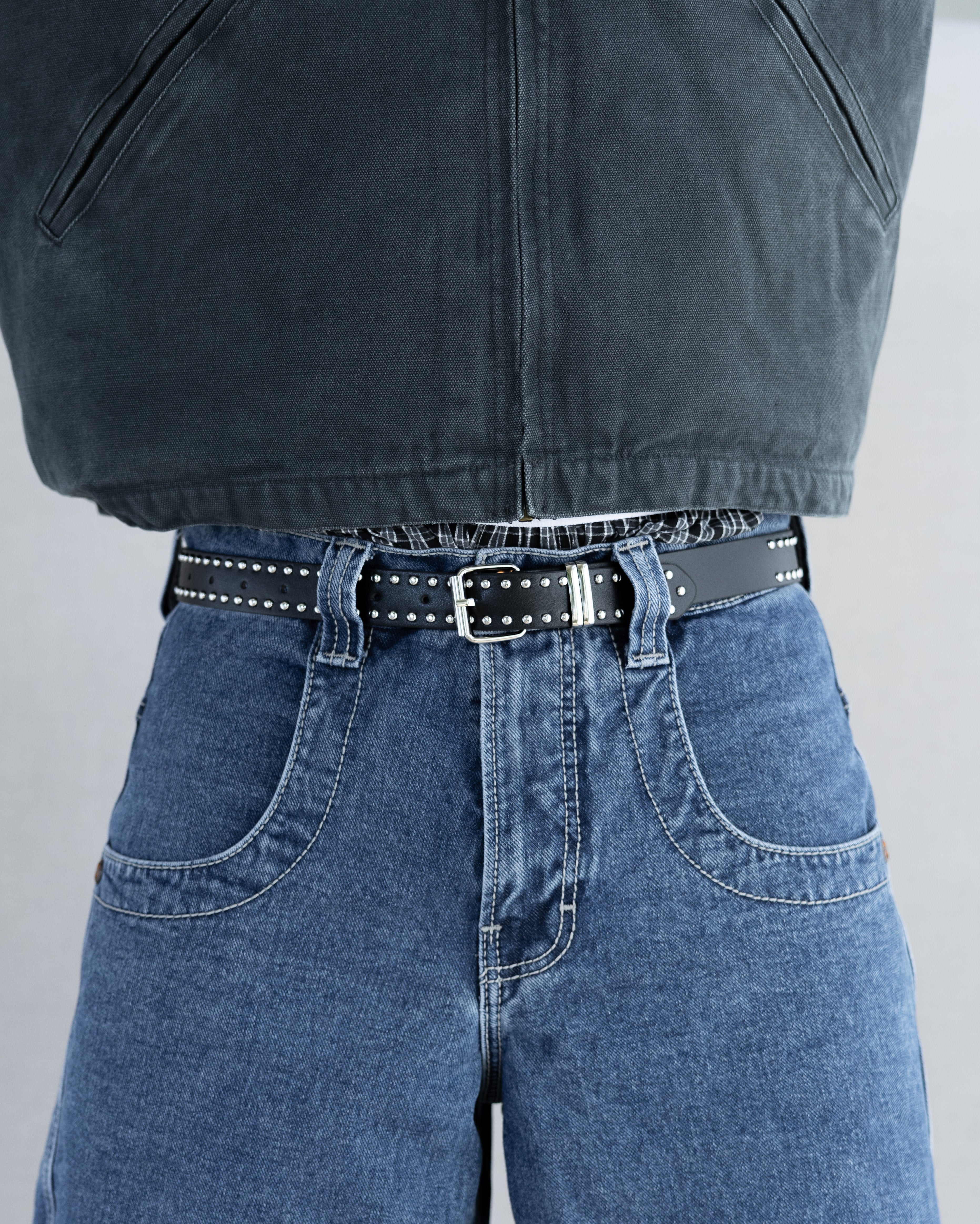 Riot Studded Leather Belt - Rynor