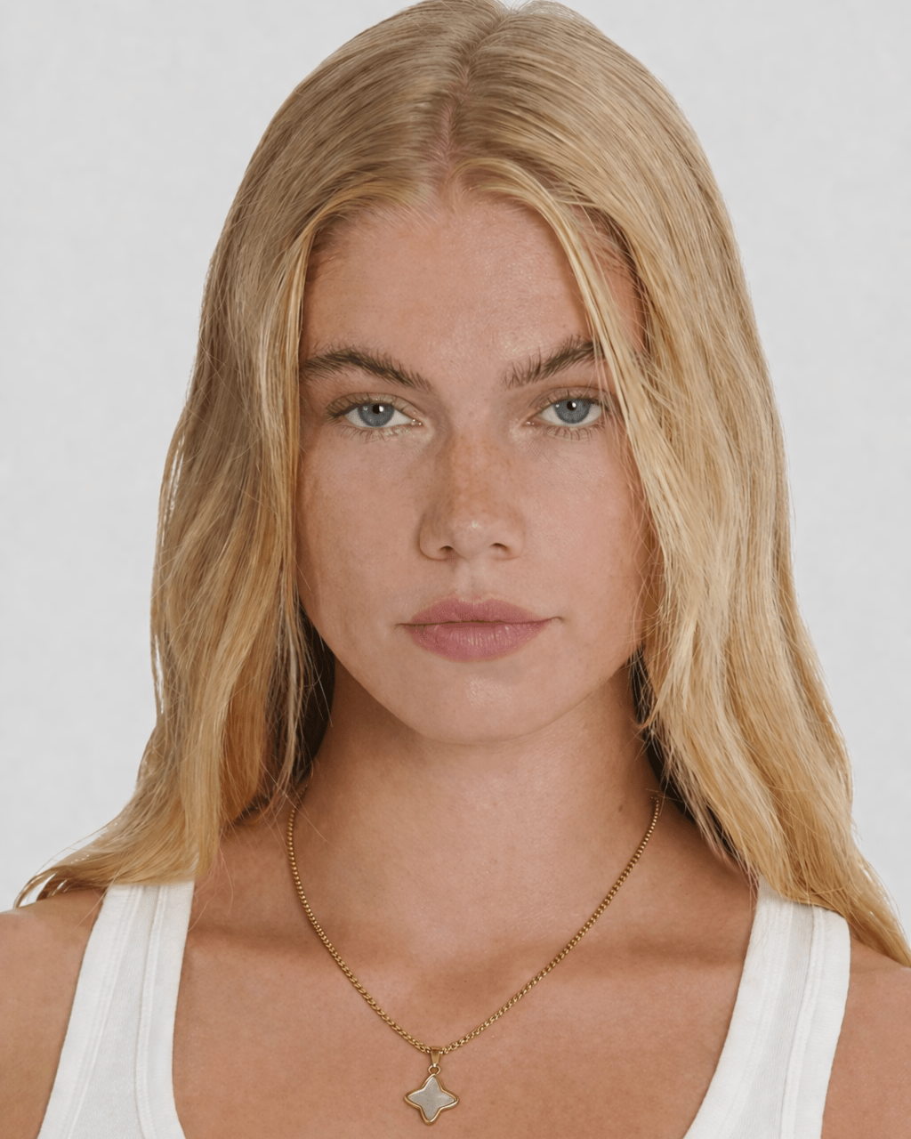 White Opal Star Necklace - Rynor