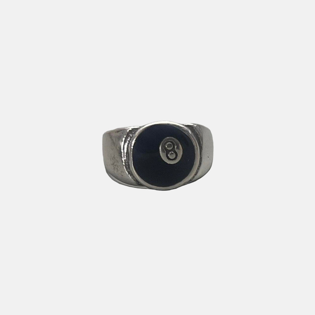 Silver 8 - Ball Signet Ring - Rynor