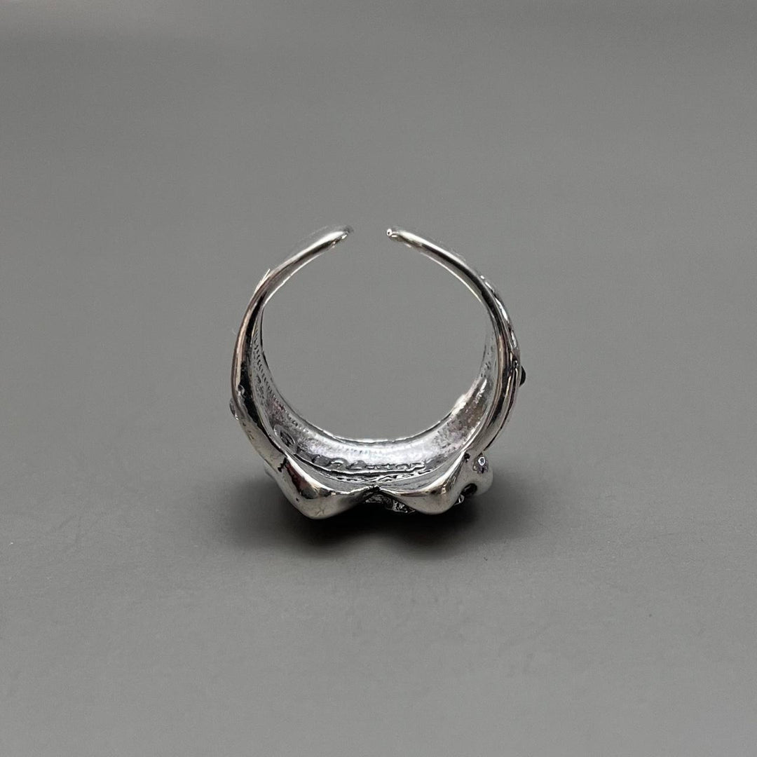Silver Mask Ring - Rynor