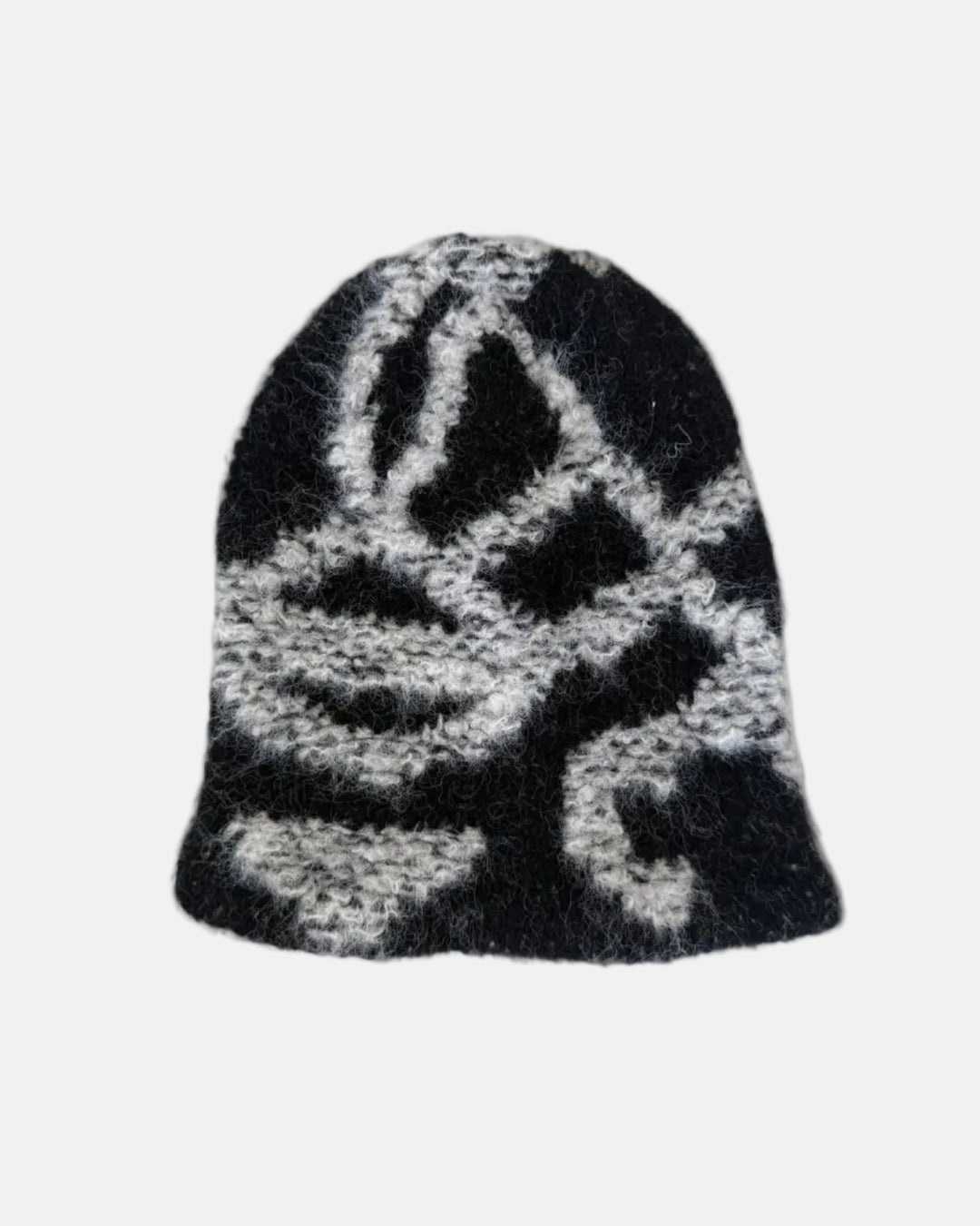 Abstract Knit Beanie