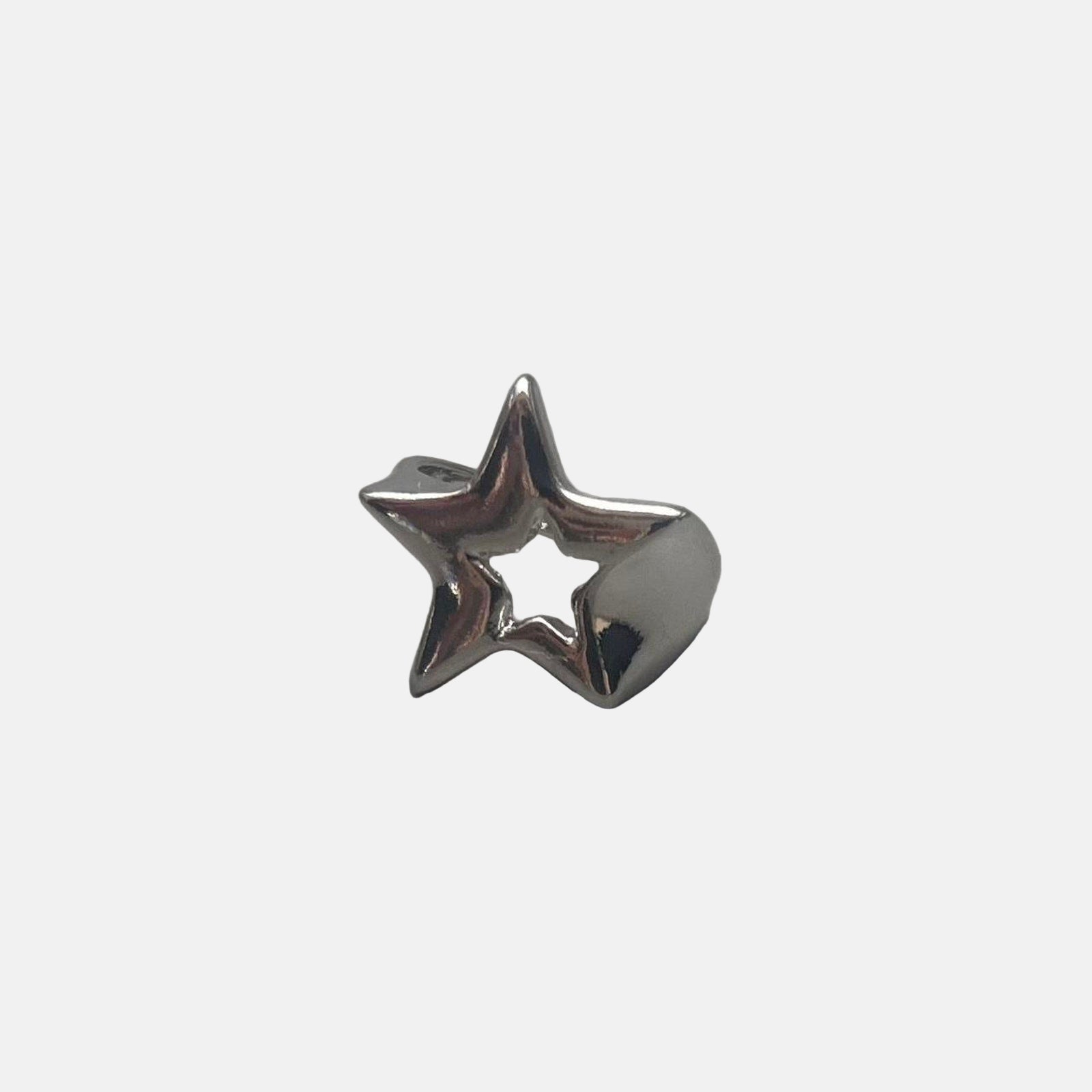Silver Raised Star Ring - Rynor