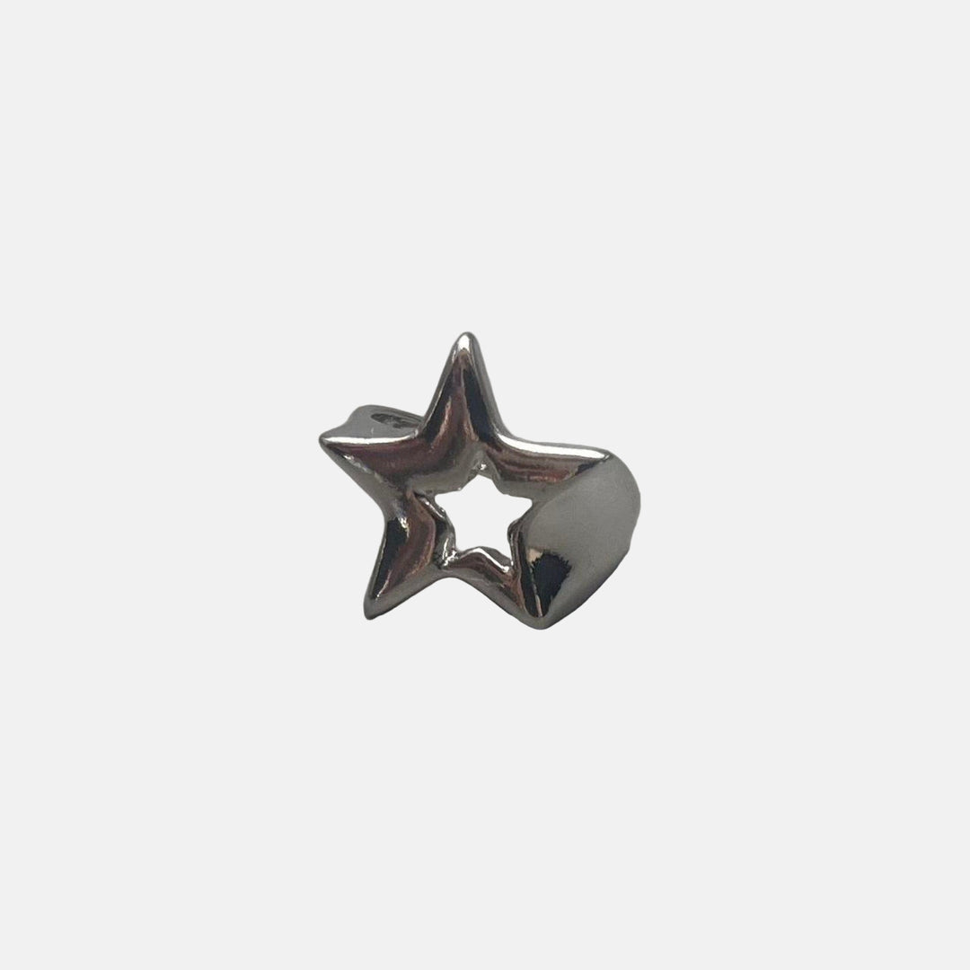 Silver Raised Star Ring - Rynor