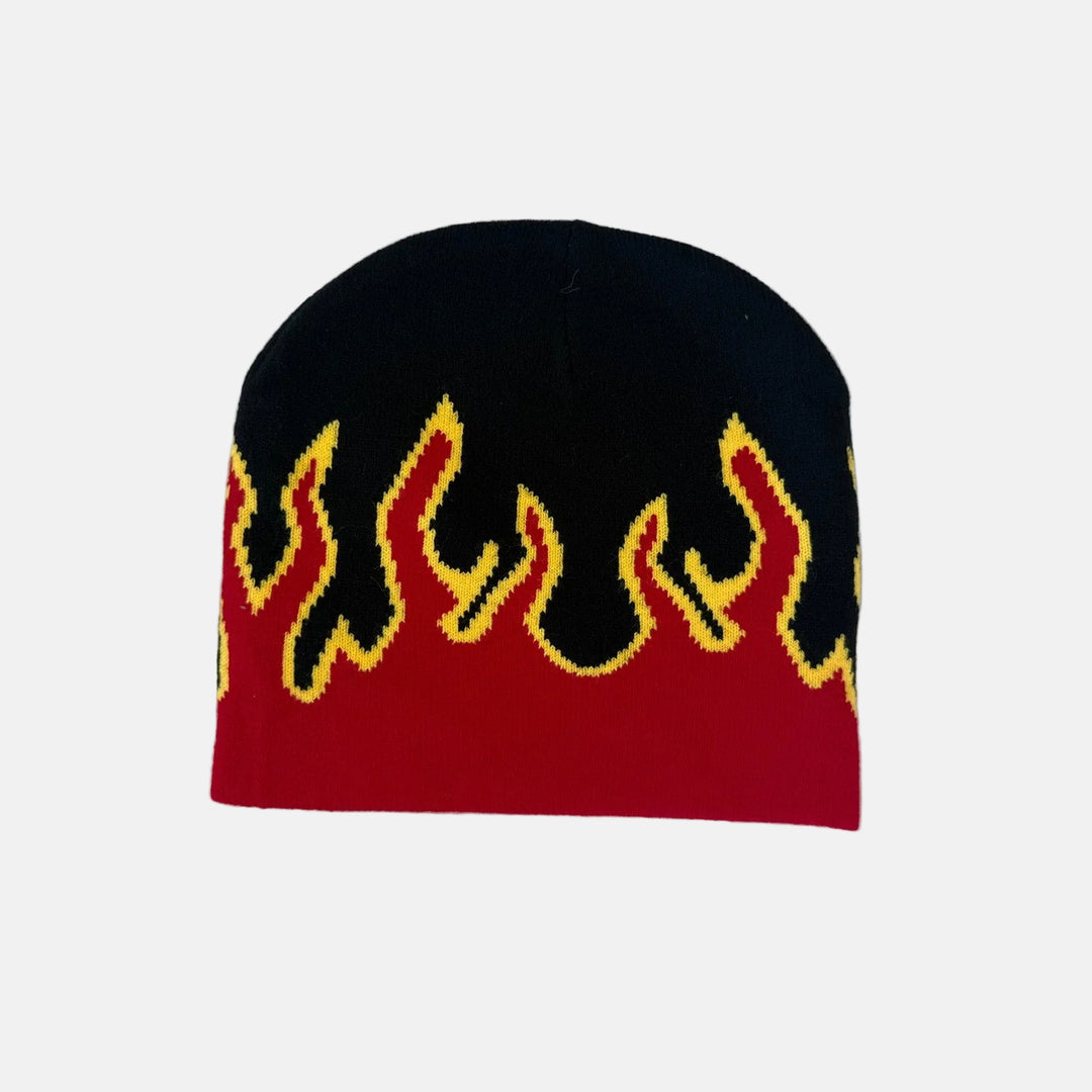 Flame Knit Beanie