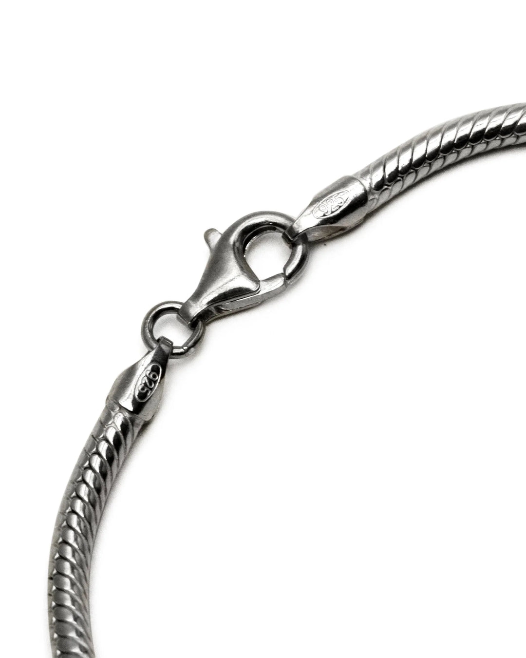 Rynor Bali Bracelet – 925 sterling silver ball bead chain bracelet, product detail photo