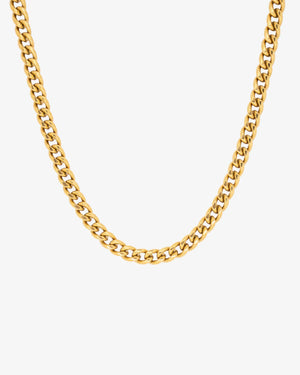Cuban chain de oro en caja