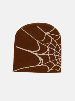 Strickmütze mit Webmuster